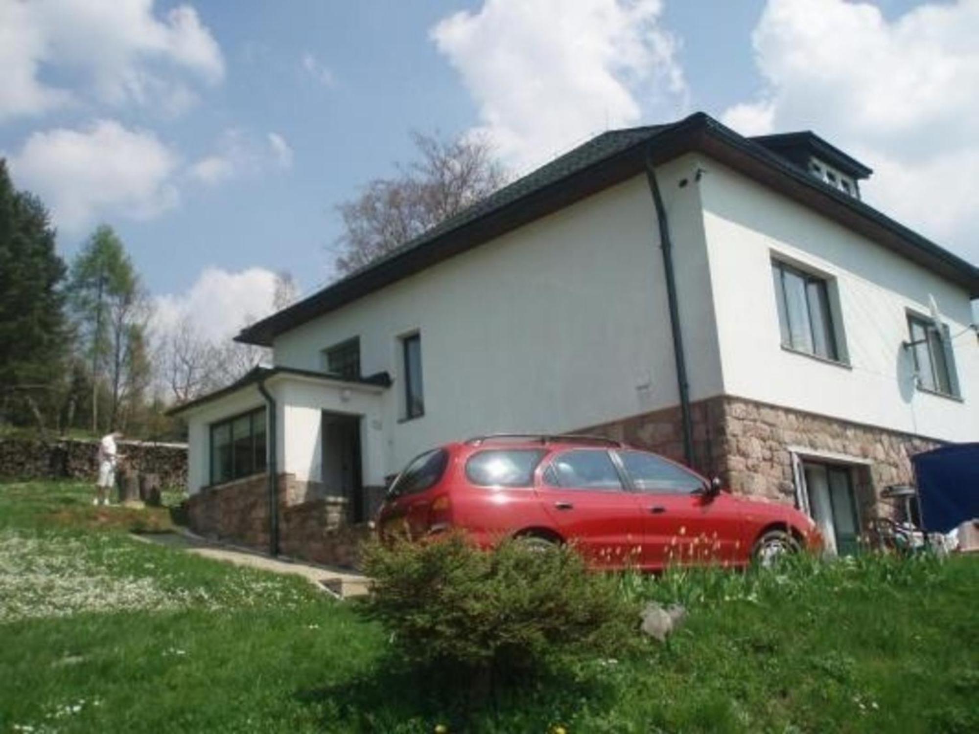 Ein Ferienhaus Mit Terrasse Und Garten Villa Male Svatonovice Exterior photo