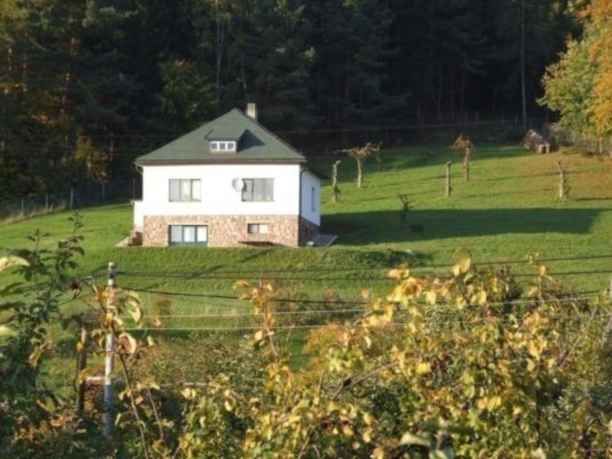 Ein Ferienhaus Mit Terrasse Und Garten Villa Male Svatonovice Exterior photo